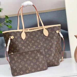 Louis Vuitton NEVERFULL MM Monogram Cherry with Pouch